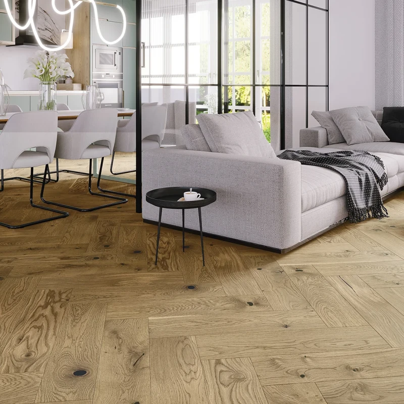 Stejar Toffee Herringbone 180 photo1